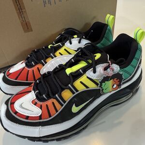 WOMENS NIKE AIR MAX 98 NXN OLIVIA KIM “NO COVER” [CK3309 001] SZ 11 / MEN’S 9.5